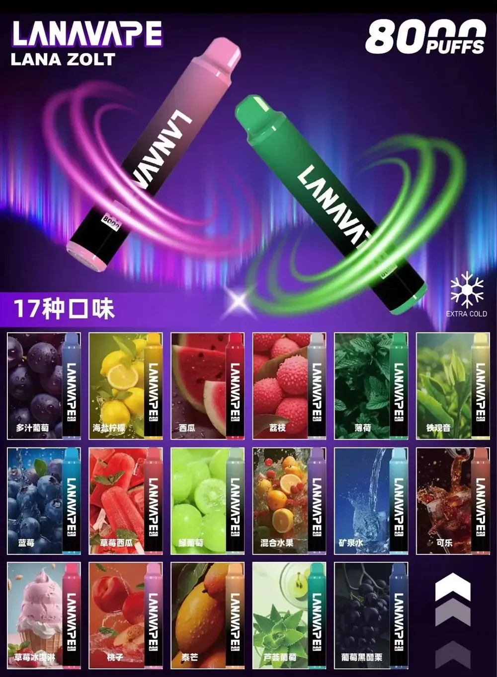 拉娜拋棄式/一次性8000口 商品主圖